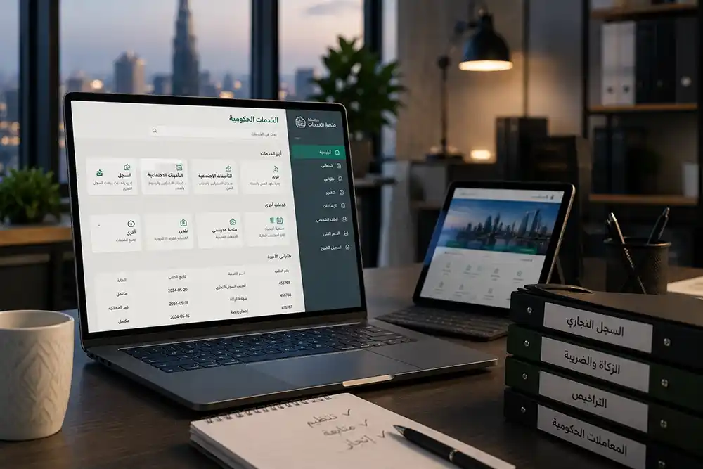 الدعم الإداري للمنصات الحكومية