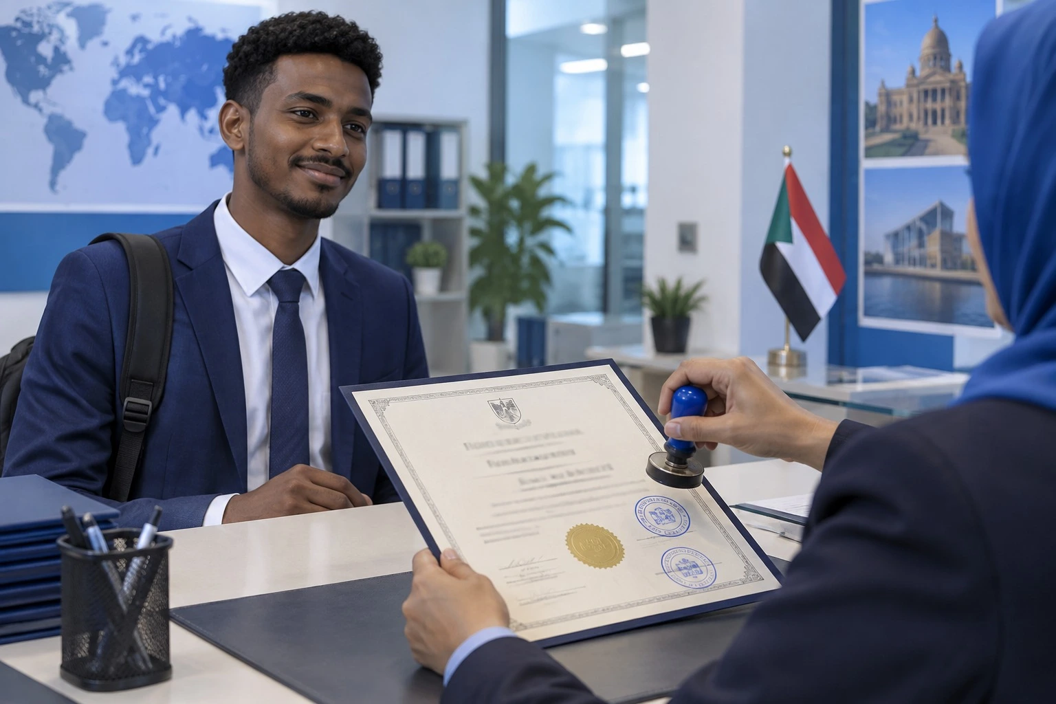 التحقق المهني للشهادات السودانية